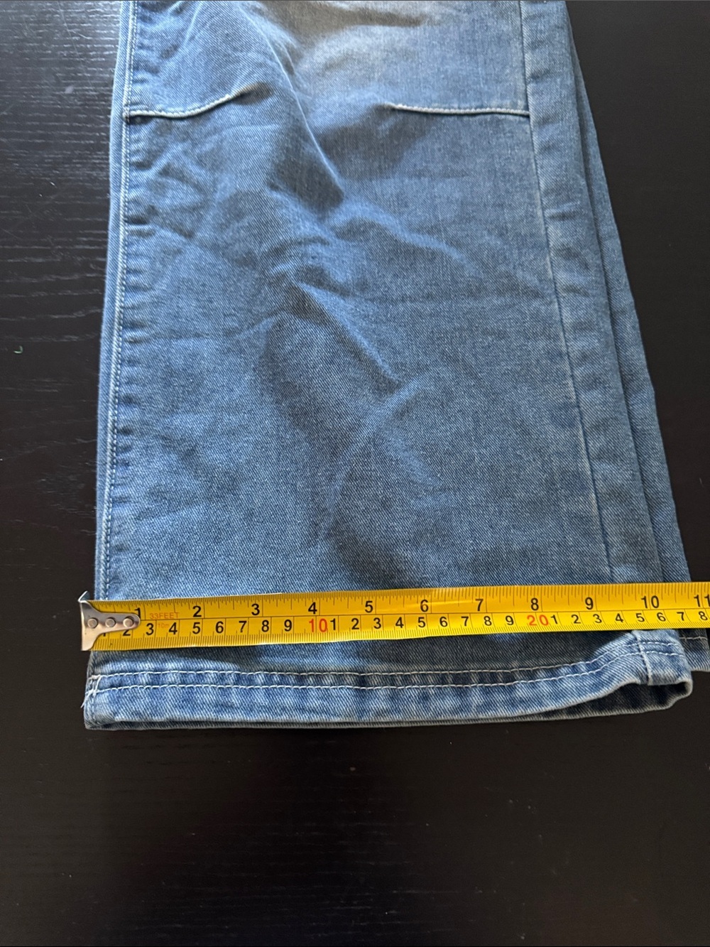 Nvfelix Women's Straight Leg Loose Denim Jeans Boyfriend Pants size Medium - Picture 6 of 6